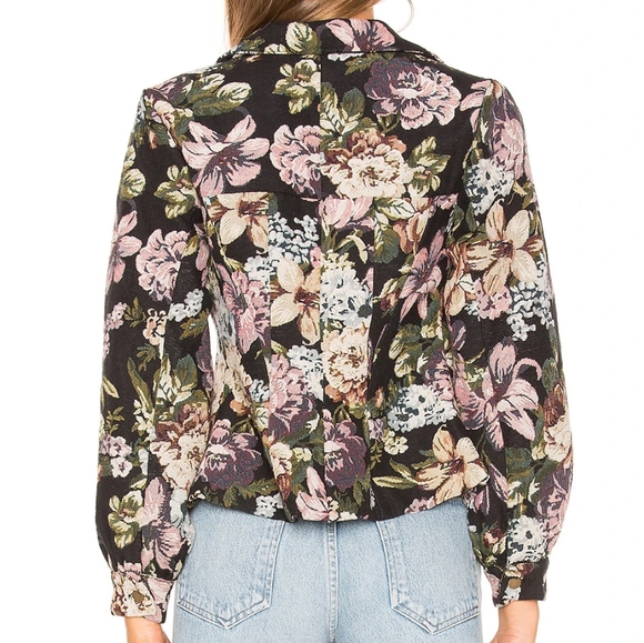 floral tapestry jacket - Picture 4 of 4